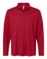 Men's Nova Performance Long Sleeve Pique Polo