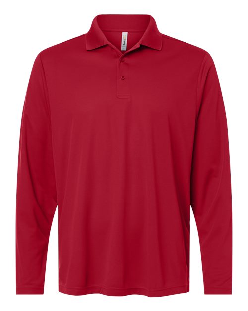 Men's Nova Performance Long Sleeve Pique Polo
