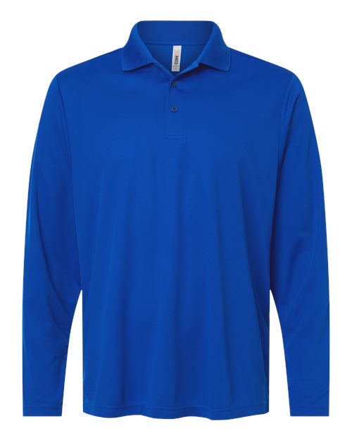 Men's Nova Performance Long Sleeve Pique Polo