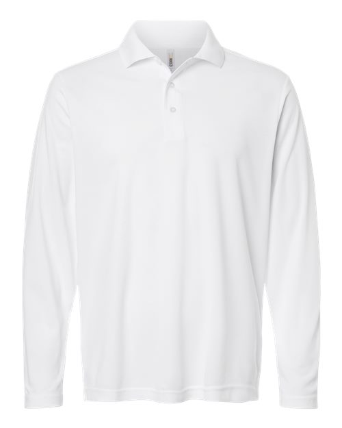 Men's Nova Performance Long Sleeve Pique Polo