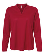 Women's Nova Performance Long Sleeve Pique Polo