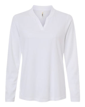 Women's Nova Performance Long Sleeve Pique Polo