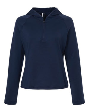 Women's Qualify Quarter-Zip Hooded Pullover