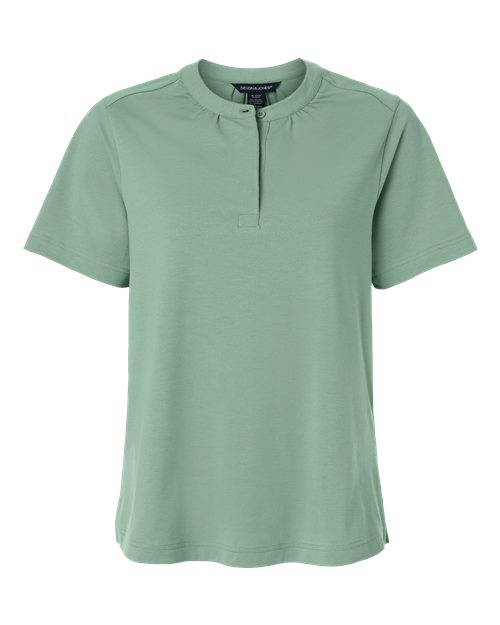 Women's Seaton Pebble Textured Polo