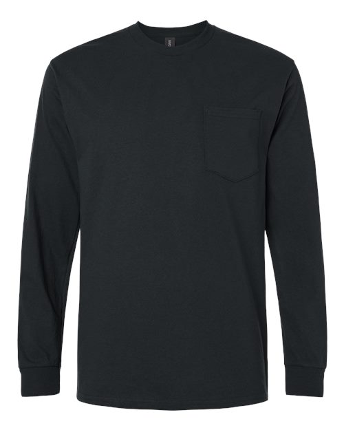 Ultra Cotton® Long Sleeve Pocket T-Shirt