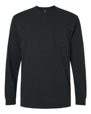 Ultra Cotton® Long Sleeve Pocket T-Shirt