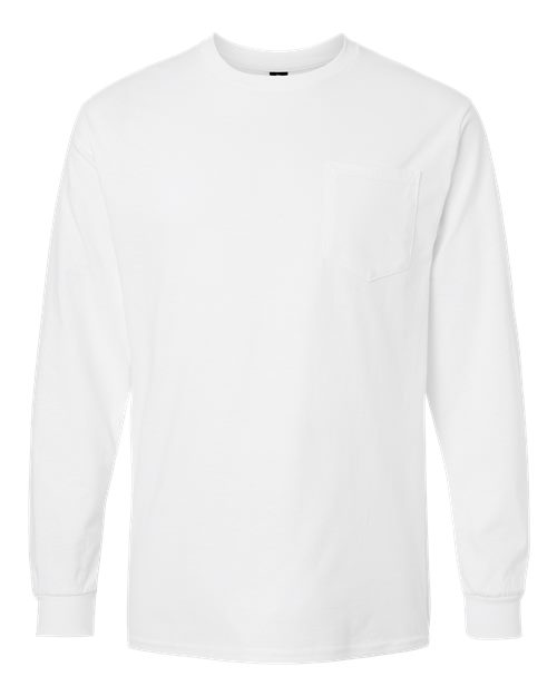 Ultra Cotton® Long Sleeve Pocket T-Shirt