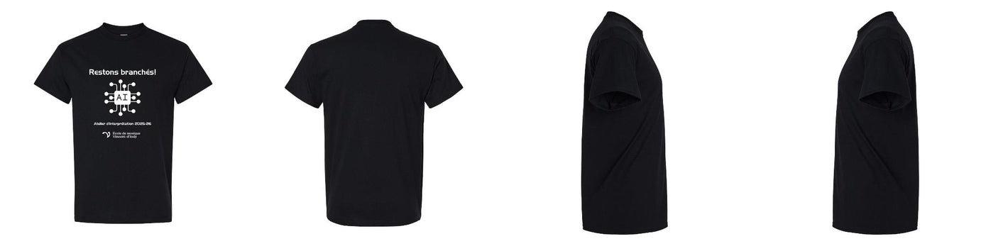 T-SHIRT Q5000 - QBLANKS -  100% coton
