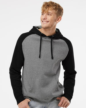 Independent Trading Co. - Raglan Hooded Sweatshirt - IND40RP