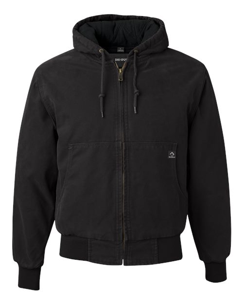 Cheyenne Boulder Cloth™ Hooded Jacket with Tricot Quilt Lining