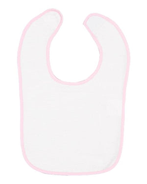 Infant Contrast Trim Terry Bib