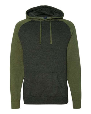 Unisex Raglan Hooded Sweatshirt