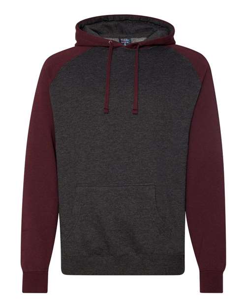 Unisex Raglan Hooded Sweatshirt