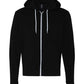 Unisex Sponge Fleece Full-Zip Hoodie Sweatshirt