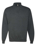 Unisex Nublend® Cadet Collar Quarter-Zip Sweatshirt
