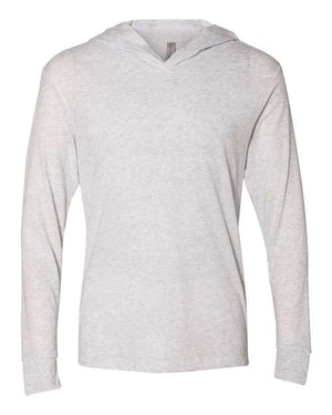 Unisex Triblend Hooded Long Sleeve Pullover T-Shirt