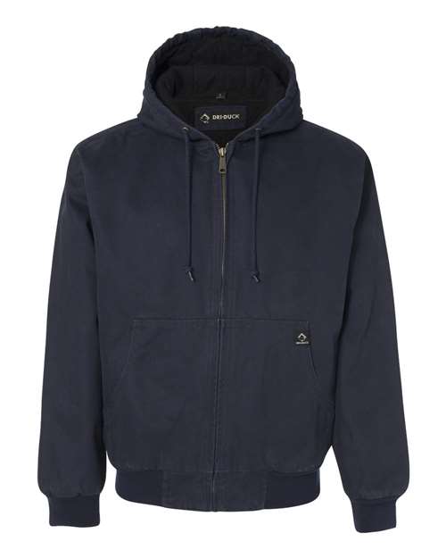 Men's Cheyenne Boulder Cloth™ Hooded Jacket with Tricot Quilt Lining