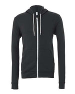 Unisex Sponge Fleece Full-Zip Hoodie Sweatshirt