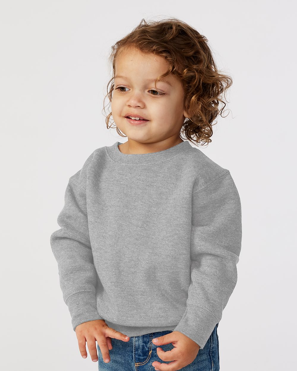 Rabbit Skins - Toddler Fleece Crewneck Sweatshirt - 3317