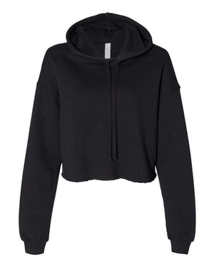 Women's Crop Fleece Hoodie Sweatshirt