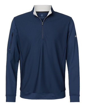 Men's Performance Textured Quarter-Zip Pullover