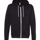 Unisex Sponge Fleece Full-Zip Hoodie Sweatshirt