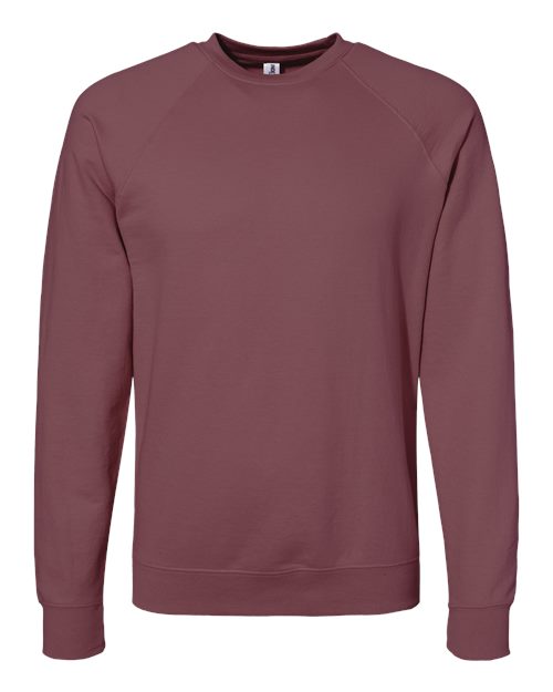 Unisex Icon Lightweight Loopback Terry Crewneck Sweatshirt