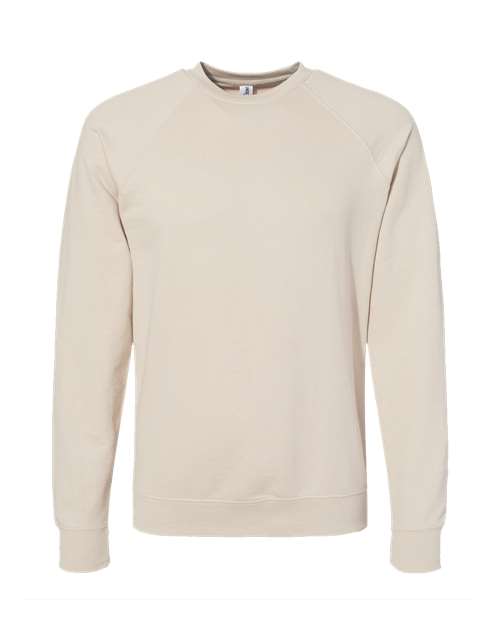 Unisex Icon Lightweight Loopback Terry Crewneck Sweatshirt