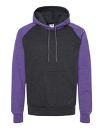 Fleece Raglan Hooded Sweatshirt