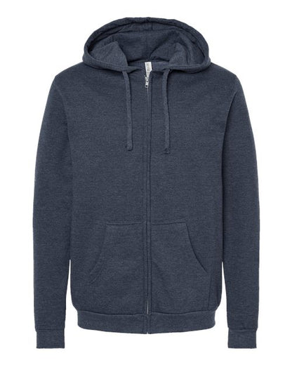 Unisex Zipper Fleece Hoodie