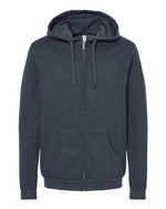 Unisex Zipper Fleece Hoodie