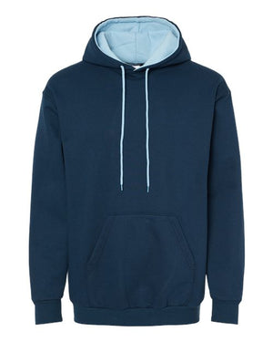 Two-Tone Hooded Sweatshirt