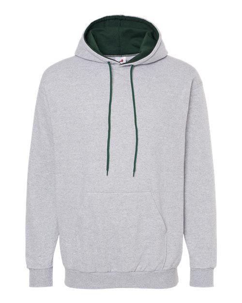 Two-Tone Hooded Sweatshirt