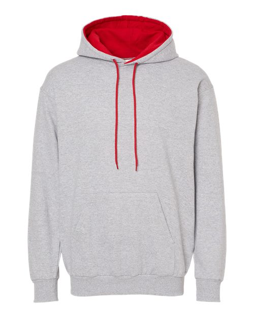 Two-Tone Hooded Sweatshirt