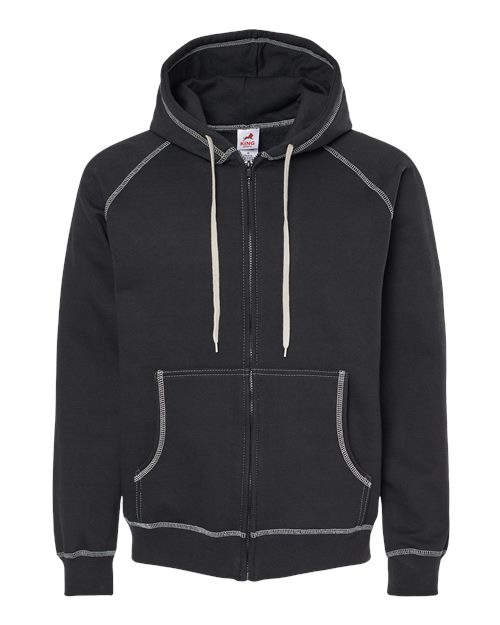 Extra Heavy Full-Zip Hooded Sweatshirt