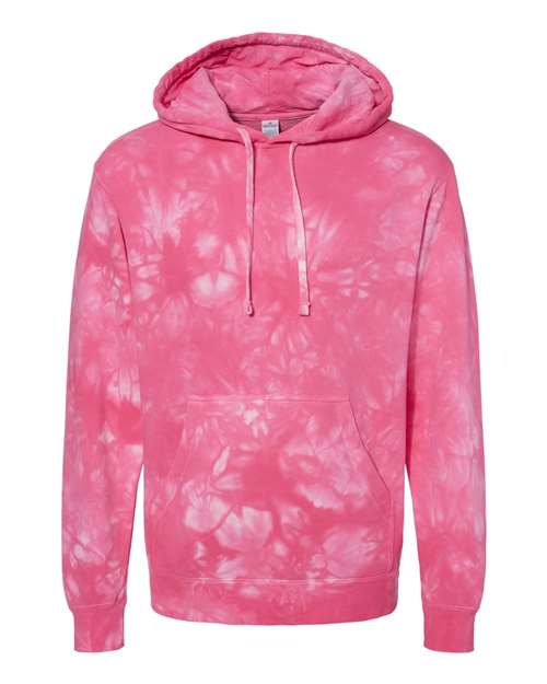 Midweight Tie-Dyed Hooded Sweatshirt