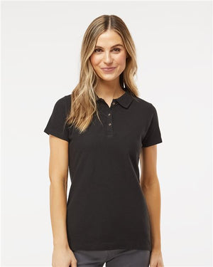 M&O - Women's Ringspun Polo - 7600