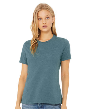 BELLA + CANVAS - Women’s Relaxed Fit Heather CVC Tee - 6400CVC