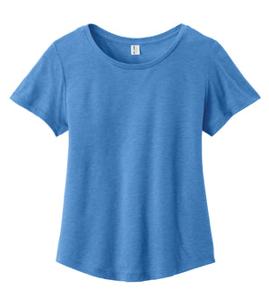 ALLMADE&reg; WOMEN'S RELAXED TRI-BLEND SCOOP NECK TEE AL2015CA