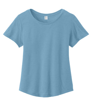 ALLMADE&reg; WOMEN'S RELAXED ORGANIC COTTON SCOOP NECK TEE AL2108CA