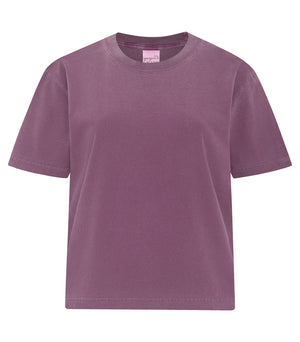 ATC AUTHENTIC COLOURS™ GARMENT-DYED HEAVYWEIGHT LADIES’ BOXY TEE ATC1700L