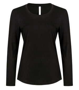 ATC™ EUROSPUN® RING SPUN LONG SLEEVE LADIES' TEE ATC8015L