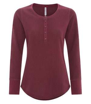 ATC™ ESACTIVE® VINTAGE THERMAL LONG SLEEVE LADIES' HENLEY ATC8064L
