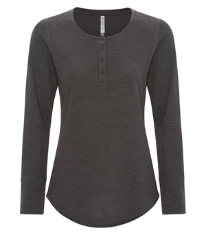 ATC™ ESACTIVE® VINTAGE THERMAL LONG SLEEVE LADIES' HENLEY ATC8064L