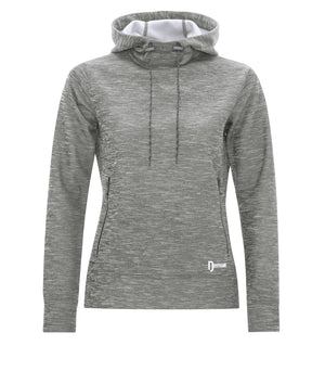 DRYFRAME® DRY TECH WATER RESISTANT FLEECE LADIES' PULLOVER HOODIE DF7656L