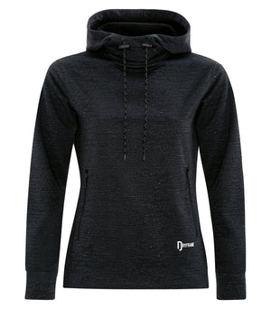 DRYFRAME® DRY TECH WATER RESISTANT FLEECE LADIES' PULLOVER HOODIE DF7656L