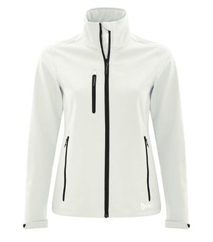 DRYFRAME® STRATA TECH WATER REPELLENT SOFT SHELL LADIES' JACKET DF7662L