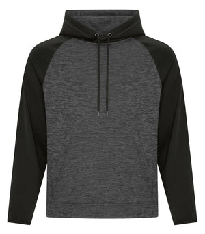 ATC™ DYNAMIC HEATHER FLEECE TWO TONE HOODIE F2047