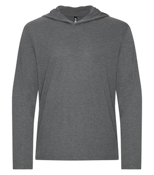 KOI&reg; ELEMENT TRIBLEND LONG SLEEVE HOODED TEE KOI8051