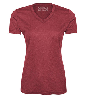 ATC™ PRO TEAM HEATHER ProFORMANCE V-NECK LADIES' TEE L3517